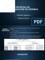 Técnicas de Inmovilización de Enzimas-1