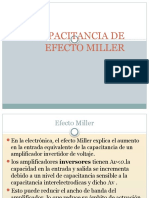 Capacitancia de Efecto Miller