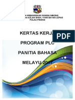 Kertas Kerja Program PLC Panitia Bmdocx