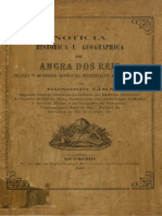 Noticia Historica e Geografica de Angra Dos Reis - Honorio Lima