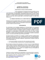 Acuerdo Que Modifica Turnos de Jueces SPOA Soledad 1° Semestre 2022