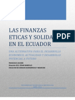 Finanzas Eticas y Solidarias en El Ecuador