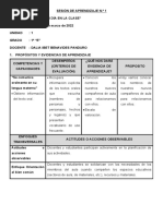 Sesion #2 Lunes 14 de Marzo