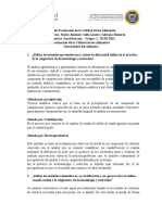 Cálculos Evaluación de La Calidad de Los Alimentos