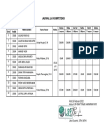 JADWAL KOMPETENSI LSP 1 maret-8 maret