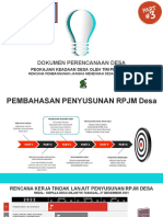 RPJM Desa - Pengkajian Keadaan Desa Part 3