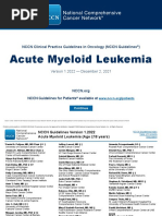 Acute Myeloid Leukemia: NCCN Clinical Practice Guidelines in Oncology (NCCN Guidelines)