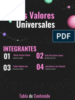 U1.1 Los Valores Universales