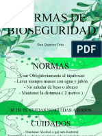 NORMAS DE BIOSEGURIDAD