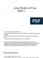 Developing Models of Care