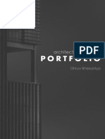 Architecture Portfolio + Resume