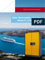 Safe Flammable Storage Aboard Cruise Ships: Safety and Environmental Protection