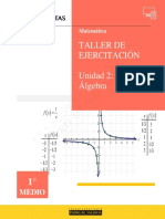 1° Taller Algebra