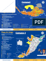 Mapas de Riesgos Comunitarios Por Comunas de Cali