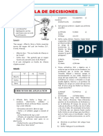 Raz Matematico Tema 9 Tabla de Desiciones Master Peru 2022