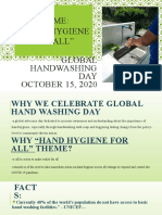 Theme: "Hand Hygiene For All"