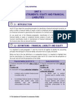 Fi Equity and Liabilities