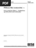 FRC - (BS en 14889-2 - 2006) - Fibres For Concrete. Polymer Fibres. Definitions, Specifications and Conformity