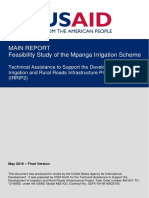 Feasibility Study of The Mpanga Irrigation Scheme