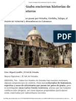 Túneles de Orizaba esconden historia de masones y cristeros