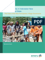 Gender Equality in Indonesian Villages
