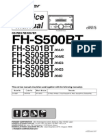 FH-S500BT: FH-S501BT FH-S505BT FH-S505BT FH-S506BT FH-S509BT