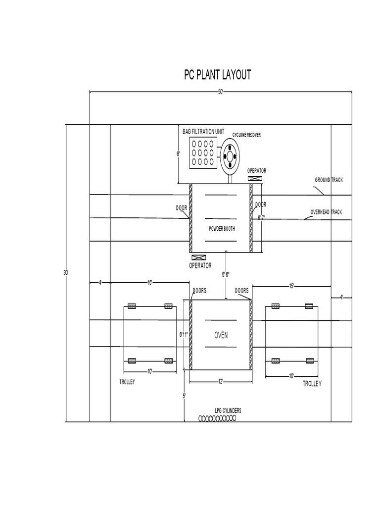 PC Plant Layout-Mani - 220416 - 133752 | PDF