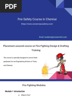 Fire and Safety Certification Training Chennai