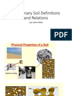 Preliminary Soil Definitions and Relations