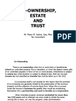 Estate and Trust Tax Planning