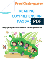 KG Reading Comprehension Passages