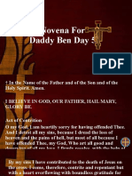 Novena For Daddy Ben Day 5