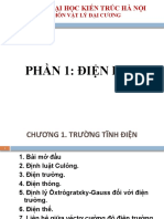 Bài giảng lý thuyết điện học