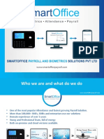 SmartOffice Attendance & Payroll Presentation