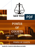 Power of Courts
