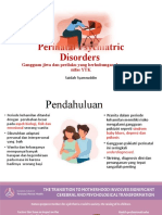 Perinatal Psychiatric Disorders