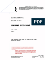 Constant Speed Drive Bulletin737 - 300 - 1