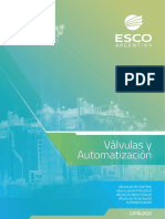 ESCO - Válvulas y Automatización