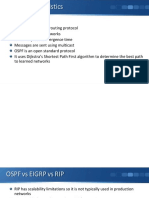 OSPF Characteristics