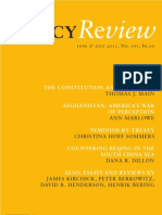 Policy Review - June & July 2011, No. 167