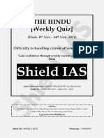Shield IAS Weekly Quiz (8-14 November 2021) 