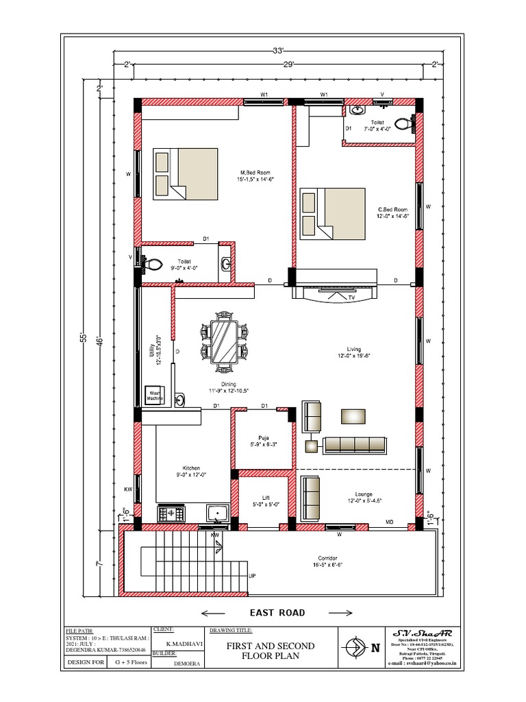First, Second Floor Plan - 220414 - 153108 | PDF