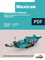 1150 Maxtrak - Operations Manual