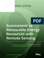 Assessment of Renewable Energy Resources With Remote Sensing