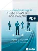 Tríptico Diplomado Internacional en Comunicación Corporativa