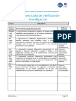 Formulario LISTA VERIFICACION SGI-04 Rev 01