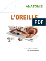 Anatomie Oreille Cours IPFTS