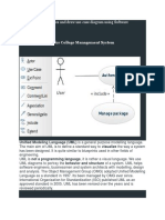 Modeling Tool .: Aim: Prepare Use-Cases and Draw Use-Case Diagram Using Software