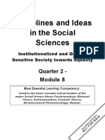 DISS - Q1 - Mod8 - Institutionalism Feminist Theory