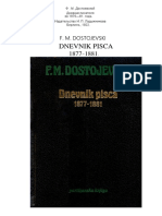 Fyodor Mikhailovich Dostoevsky Dnevnik Pisca 3 - 1877 81